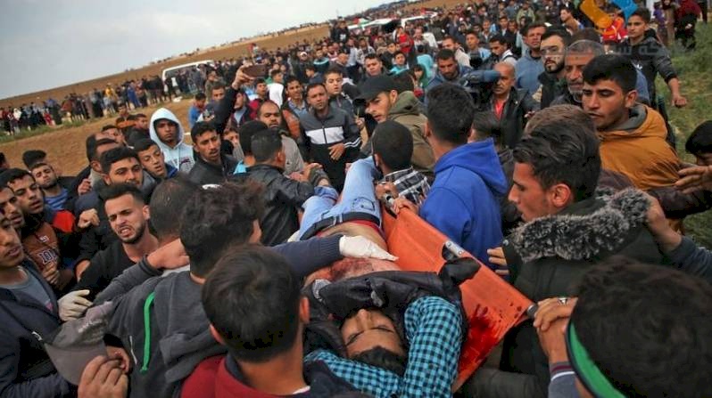 شهيدان متأثران بإصابتهما برصاص الاحتلال خلال مليونية العودة