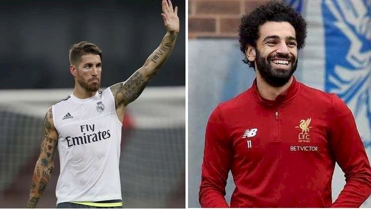راموس يخرج عن يوجه رسالة لمحمد صلاح بعد إصابته في نهائي الأبطال