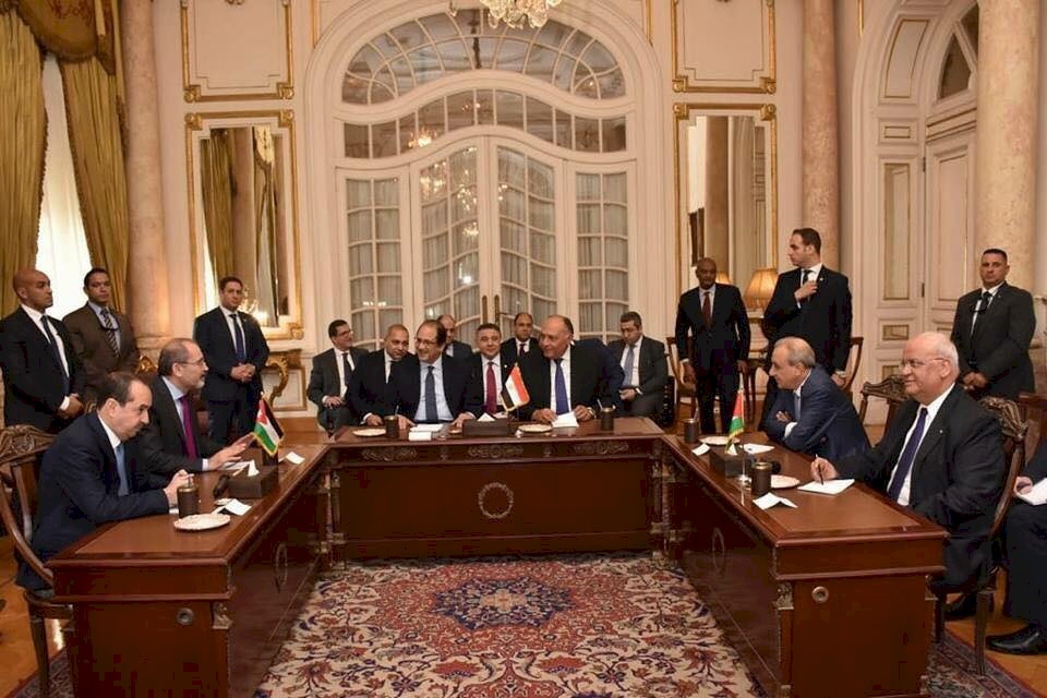 تفاصيل الاجتماع الفلسطيني المصري الاردني بالقاهرة