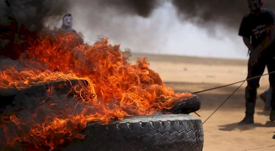 اصابات في مسيرات مليونية القدس