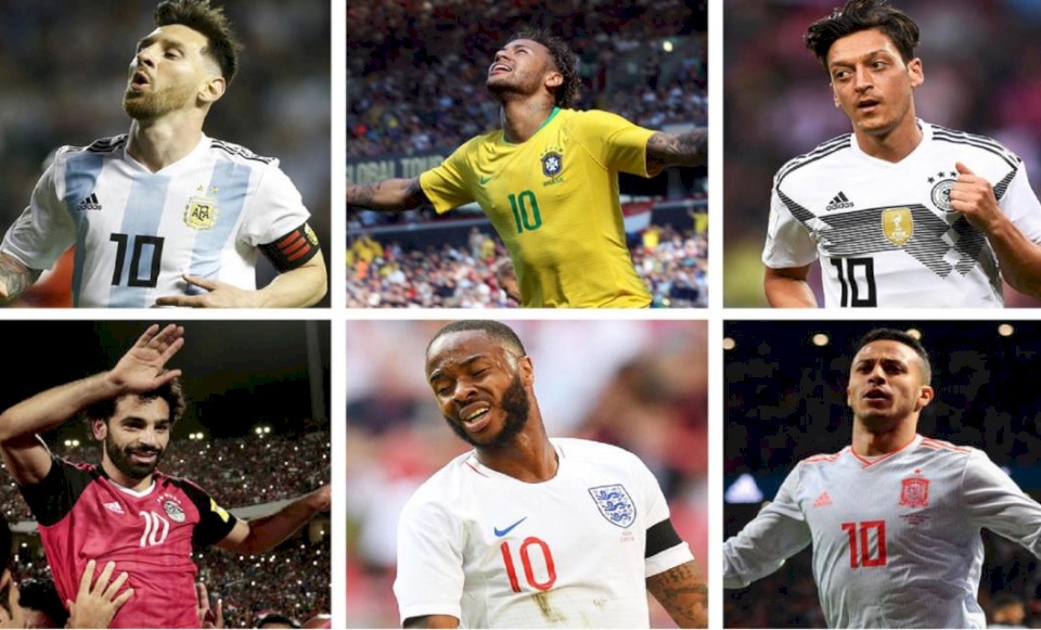 نجوم الرقم 10 في مونديال روسيا.. من الأفضل؟!