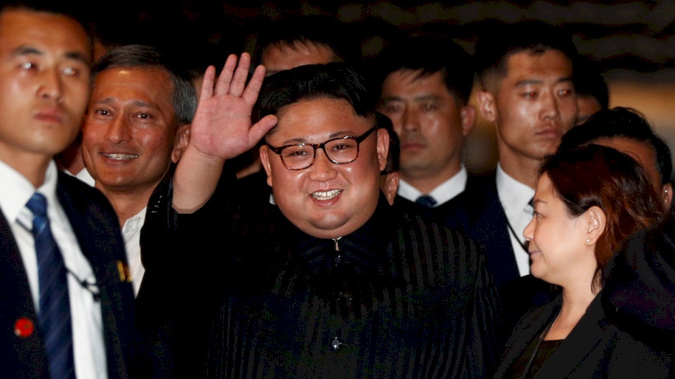 زعيم كوريا الشمالية يصل إلى بكين وسط توتر صيني أميركي