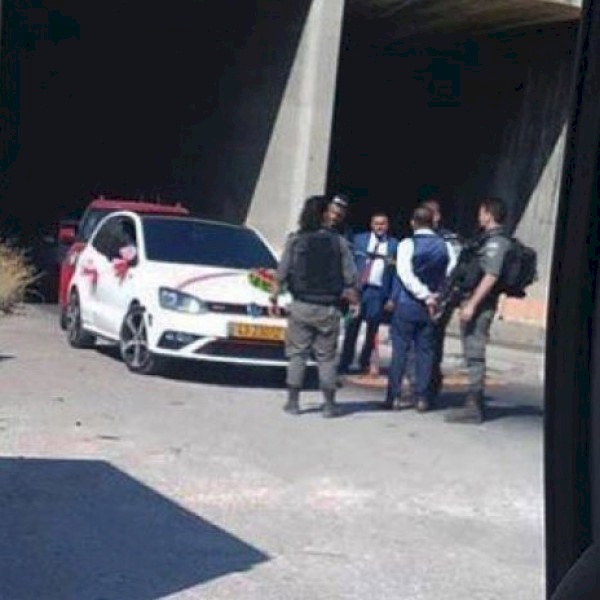 الاحتلال يعتقل عريساً غرب رام الله 