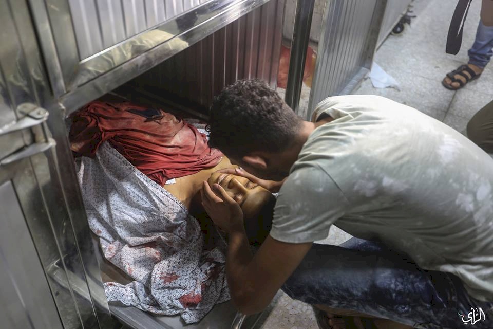 استشهاد طفل برصاص الاحتلال شرق غزة 