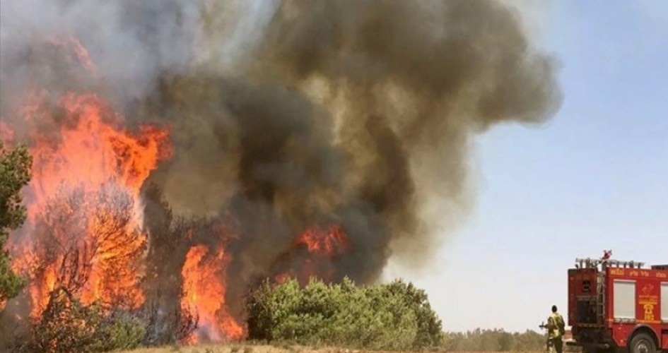حرائق جديدة بفعل الطائرات الورقية