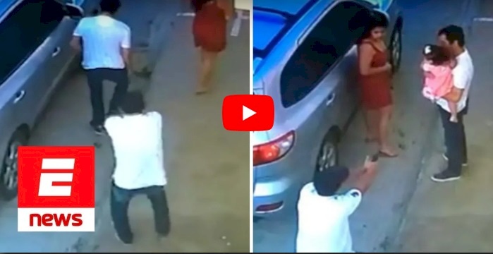 بالفيديو/ خمس رصاصات أصابت المحامي أمام ناظرَي ابنته