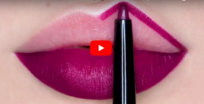 فيديو/ طرق مكياج شفايف رائع 