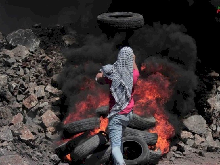 اصابة طفلين في مواجهات كفر قدوم