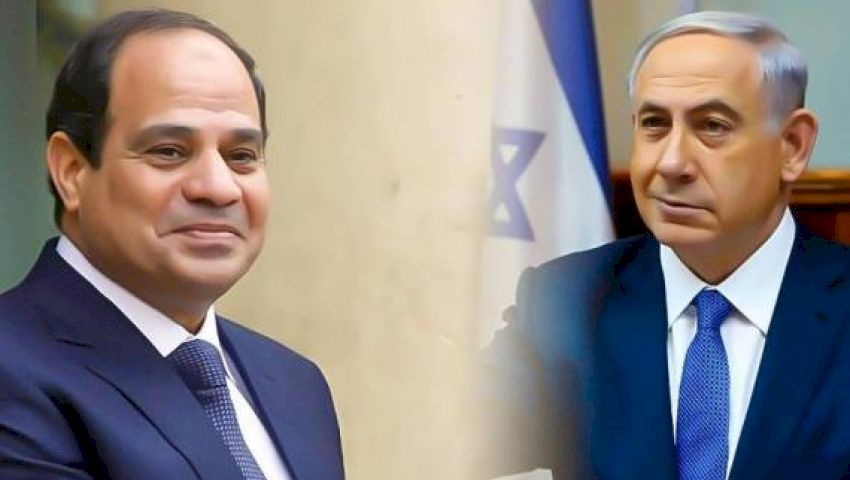 نتنياهو التقى السيسي سرًا