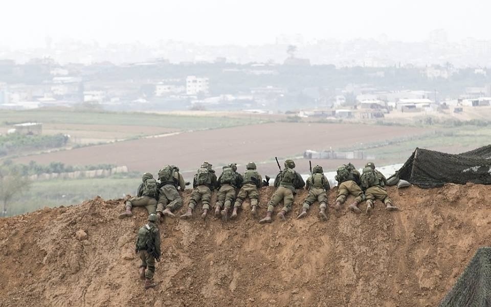 تبادل لااطلاق نار على  حدود غزة
