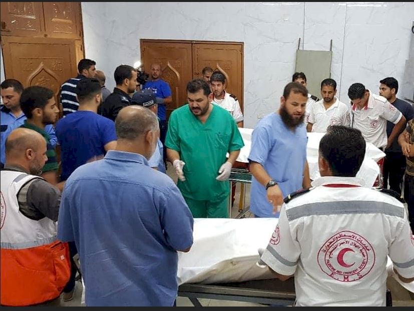 غزة: استشهاد الشابين ﺍﺑﺮﺍﻫﻴﻢ ﺍﻟﻨﺠﺎﺭ ﻭﻣﺤﻤﺪ ﺧﻀﺮ