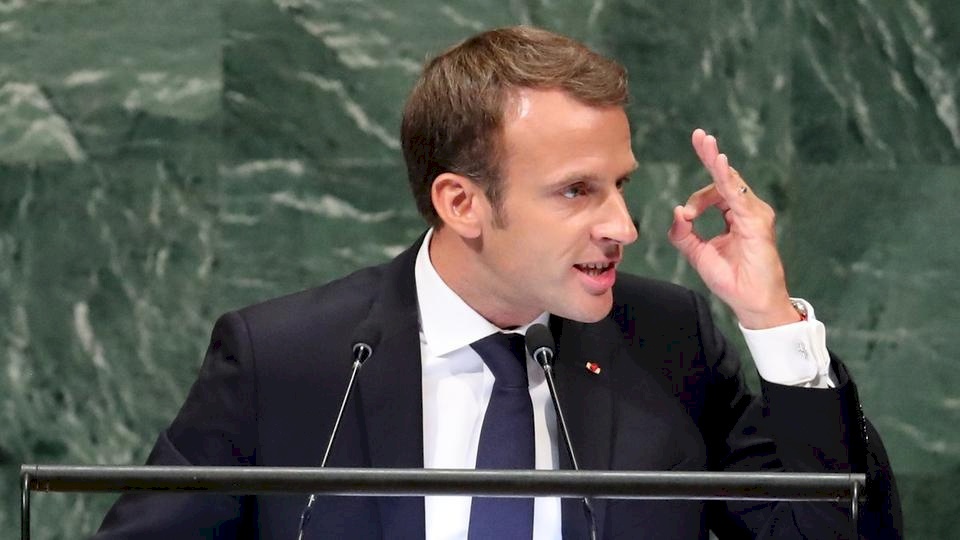 ماكرون: قمع الفلسطينيين لن يحل صراع الشرق الأوسط