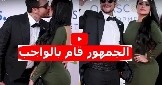 فيديو.. أحمد الفيشاوي يقبل زوجته ويثير الجدل مجددًا بمهرجان "الجونة"