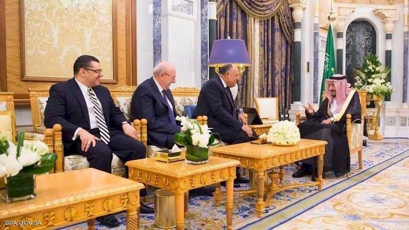الملك سلمان يتلقى رسالة من السيسي