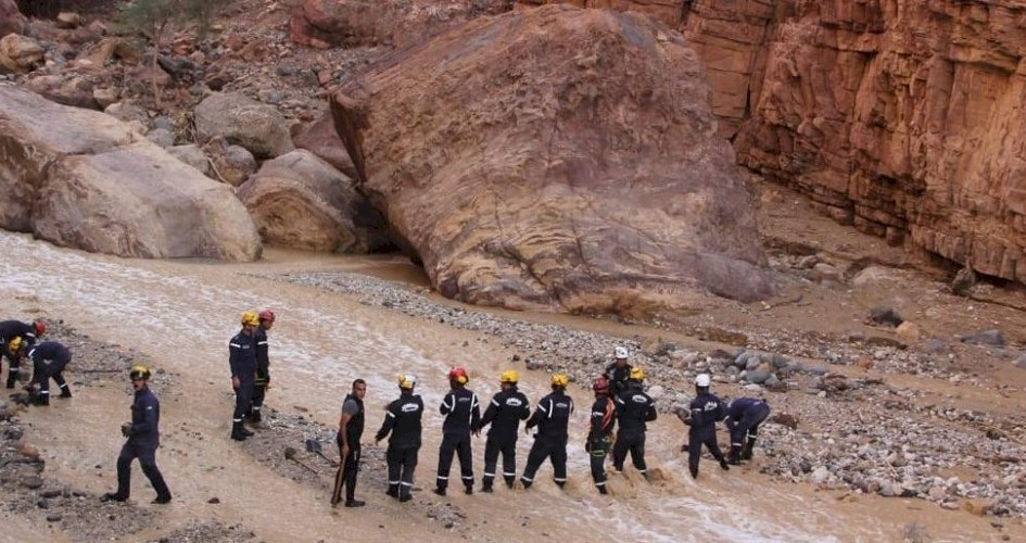 الأردن.. وقف عمليات البحث عن مفقودي البحر الميت