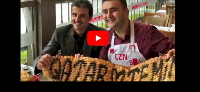 فيديو: ماذا قدم الشيف "بوراك" للأمير تميم عندما زار مطعمه؟
