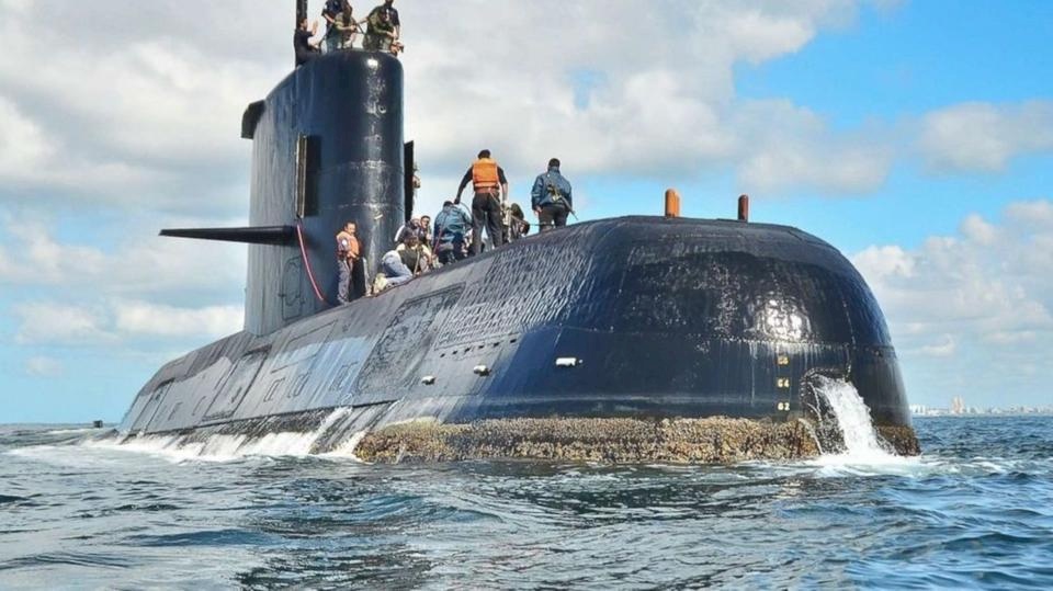 العثور على غواصة أرجنتينية غرقت بطاقم 44 شخصا