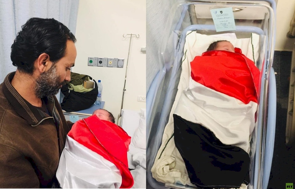 فلسطيني يتضامن مع اليمن على طريقته الخاصة!