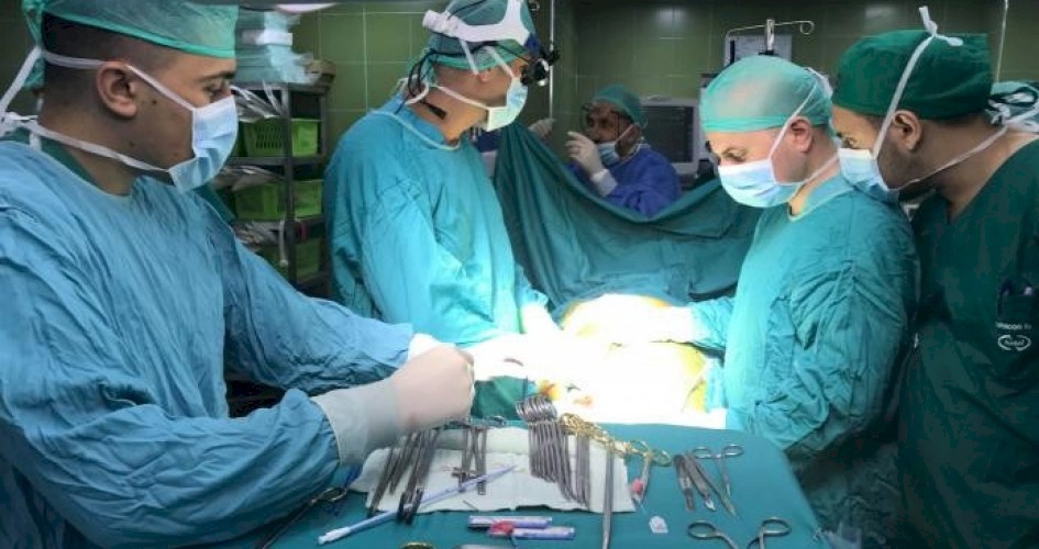نجاح عملية جراحية هي الاولى من نوعها في فلسطين