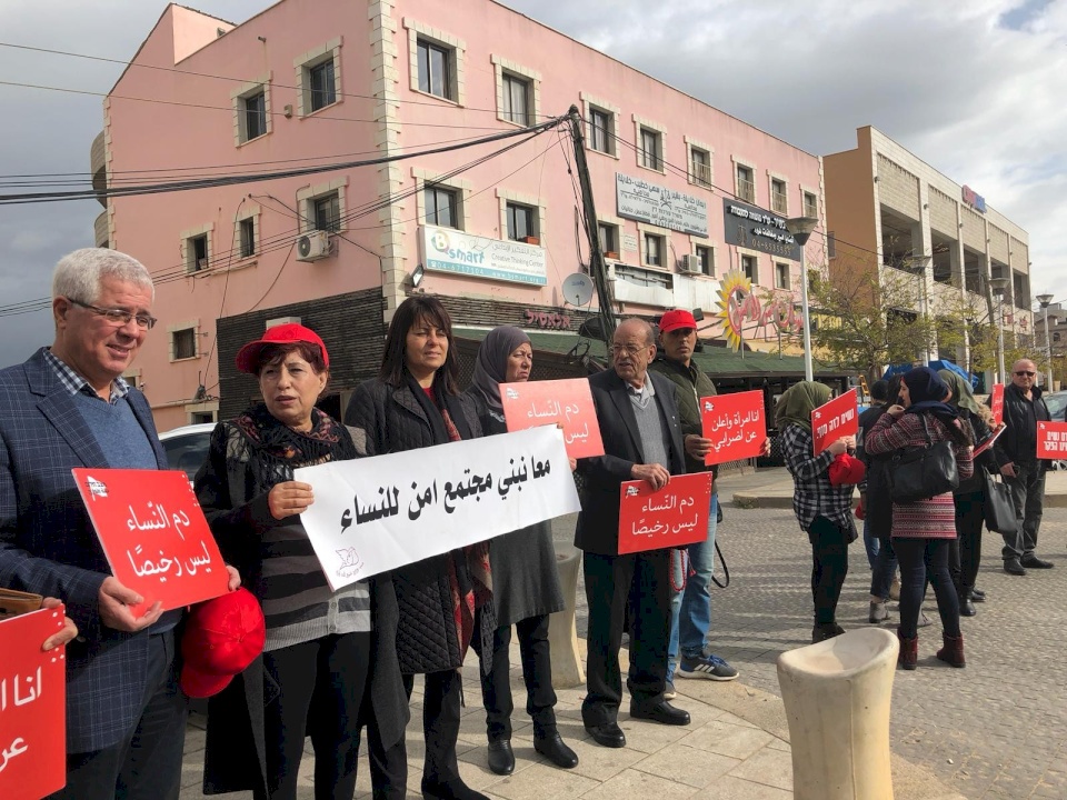 احتجاجات غاضبة ضد جرائم قتل النساء بالداخل المحتل