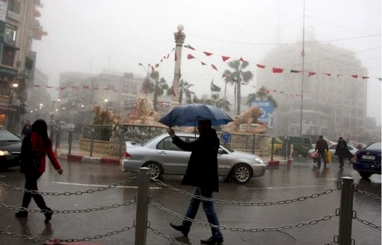 منخفض جوي بارد يؤثر على البلاد