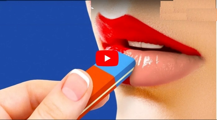 فيديو.. حيلة غريبة للماكياج 