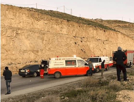 مصرع مواطن و5 اصابات في حادث سير شرق بيت لحم