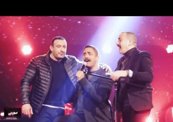 بالفيديو.. أحمد السقا وأمير كرارة ودياب يغنون "على رمش عيونها"