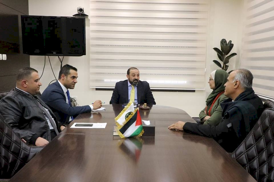 المسير لأعمال النائب العام أكرم الخطيب يجتمع مع الحركة العالمية للدفاع عن الأطفال