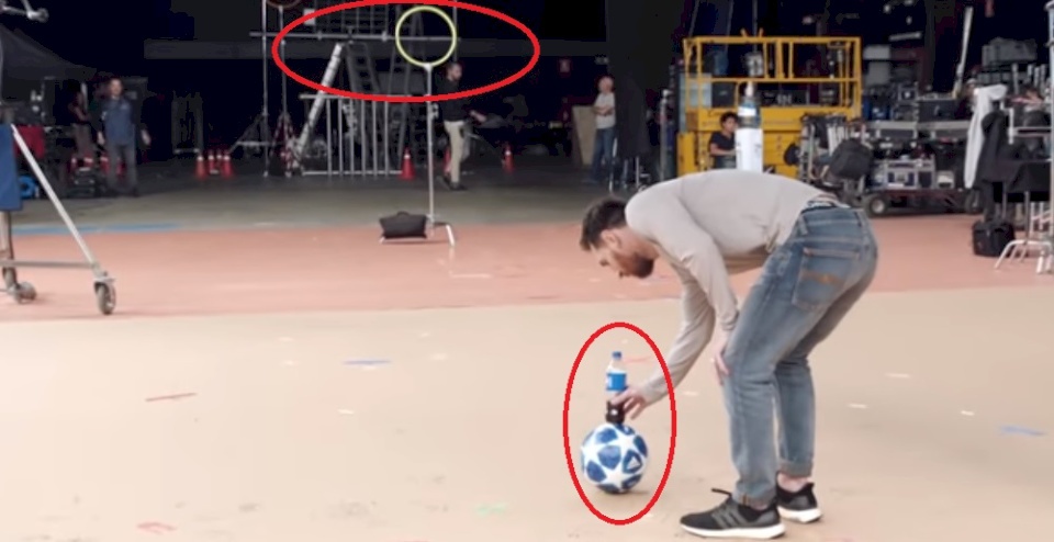 فيديو.. ميسي يرد على صلاح بـ"فيديو الكرة والقنينة"