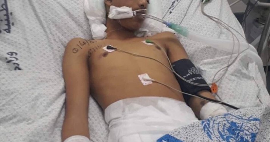 استشهاد فتى شرق البريج