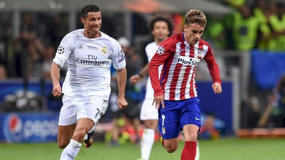 شبح رونالدو يعود لمطاردة غريزمان في مدريد