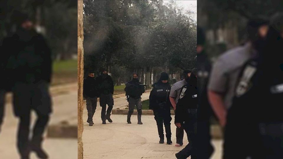 فيديو: مواجهات واصابات في المسجد الاقصى المبارك