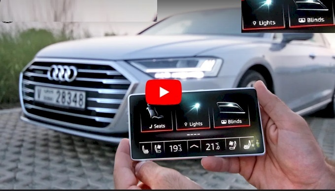 فيديو| هذه هي اذكى اودي في التاريخ - Audi A8