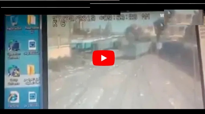 فيديو.. لحظات ما قبل كارثة محطة مصر.. و"جريمة السائق"