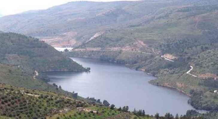 سد الملك طلال بالأردن يقترب من الامتلاء