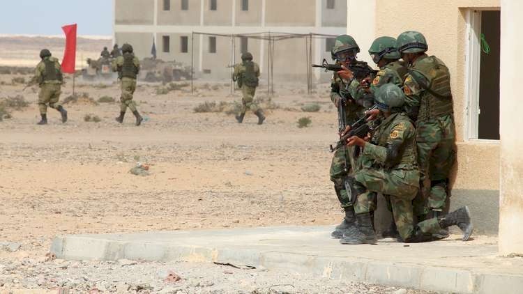 بالصور| رئيس الأركان المصري يتفقد القوات في سيناء