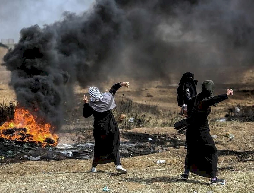 غزة : جمعة "المرأة الفلسطينية"