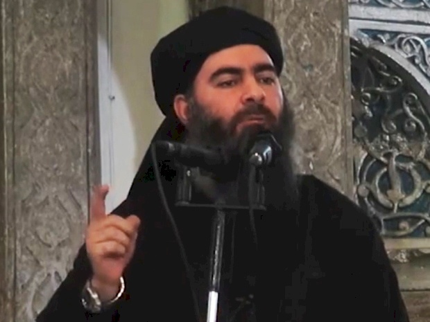 شاهد..صحيفة تركية تنشر صورة حديثة لزعيم داعش ابو بكر  البغدادي