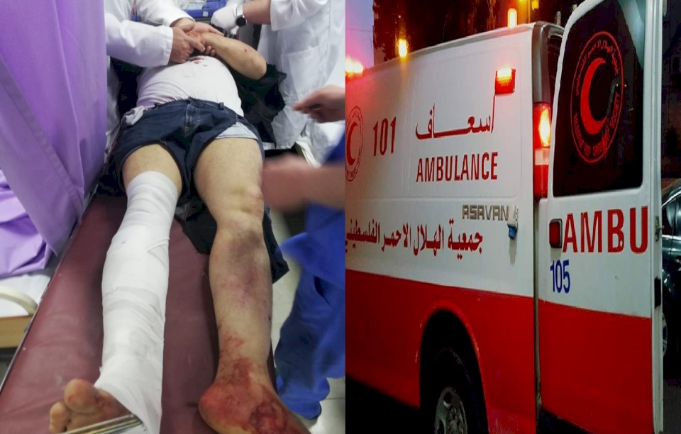 بالصور.. عاطف أبو سيف يصل إلى مجمع فلسطين الطبي برام الله