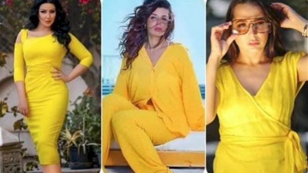 ماهو سر اختيار النجمات "الفوتوسيشن" بالأصفر بعد إعلان الطلاق؟