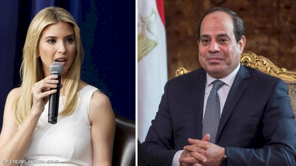 إيفانكا تشيد بالسيسي