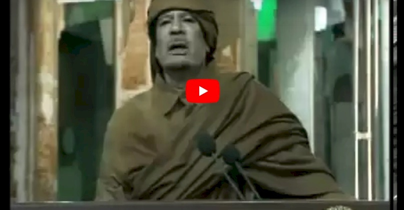 فيديو تاريخي لمشادات كلامية بين القذافي ومبارك