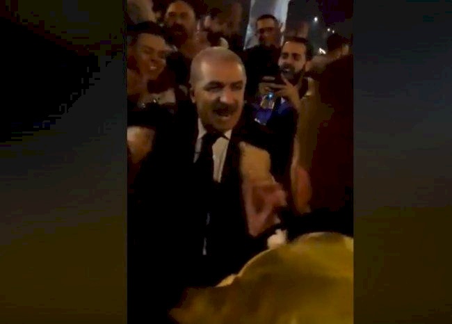 فيديو: شتية يترجل من سيارته ويحتفل بفوز الشبيبة