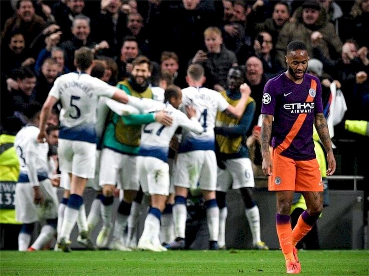 توتنهام يبخر أحلام مانشتر سيتي وليفربول يواجه البرشا بنصف نهائي الأبطال