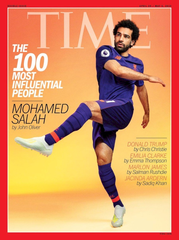 محمد صلاح بقائمة "تايم" لأكثر 100 شخصية مؤثرة في العالم