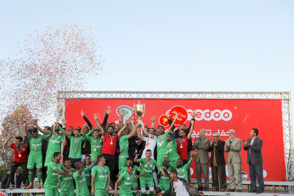 برعاية Ooredoo.. خدمات رفح يتوج بطلاً لكأس فلسطين للمحافظات الجنوبية