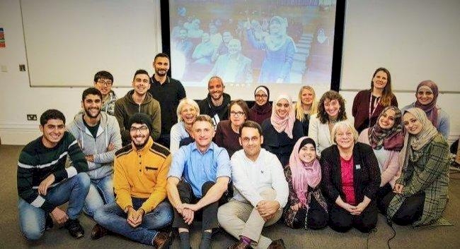 أول طالب أوروبي تستضيفه الجامعة الإسلامية في قطاع غزة ضمن برنامج "ايراسموس بلس"
