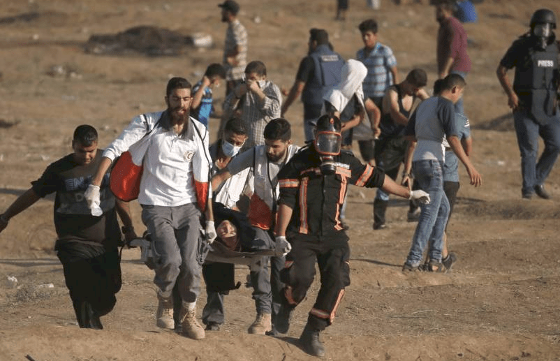 الصحة: 272 شهيدًا منذ بدء مسيرات العودة