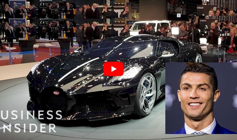 بالفيديو..رونالدو يشتري أفخم وأغلى سيارة في العالم